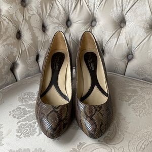 Naturalizer Snake Print Heels